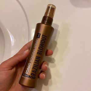 Brazilian blowout ionic bonding spray